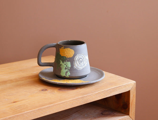 Spiral Serisi: Espresso&Türk Kahvesi FİNCAN TABAĞI