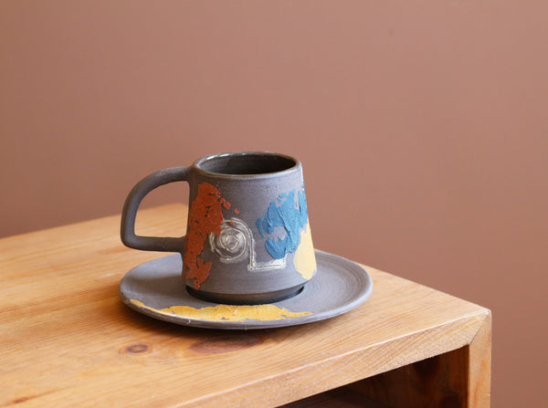 Spiral Serisi: Espresso&Türk Kahvesi FİNCAN TABAĞI